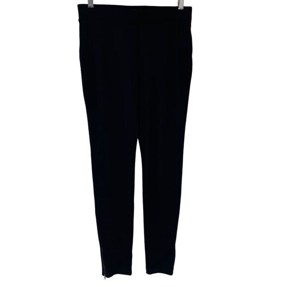 Talbots Black Side Zip Ankle Pants Casual Comfort Office Work Wear Women Small - Picture 4 of 8